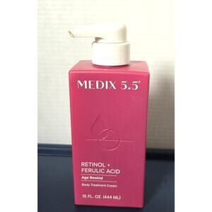 Medix 5.5 Retinol Ferulic Acid 15 fl. oz. Body Treatment Cream Age Rewind